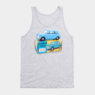 BLUE MORRIS MINOR TOY CAR Tank Top